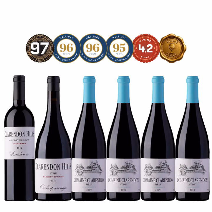 vinomofo-mixedcases-images/Mixed-withbadges/The_Double_Upgrade_Case_-_Clarendon_Hills_Sandown_Cabernet_Onkaparinga_Shiraz_720x720px